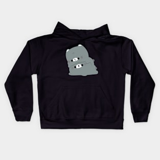 American Shorthair Cat Couple Kids Hoodie
